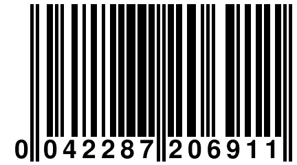 0 042287 206911