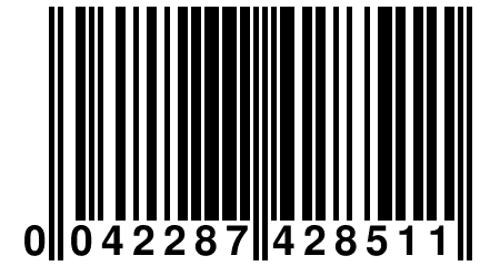 0 042287 428511