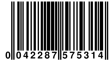 0 042287 575314