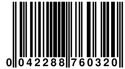 0 042288 760320