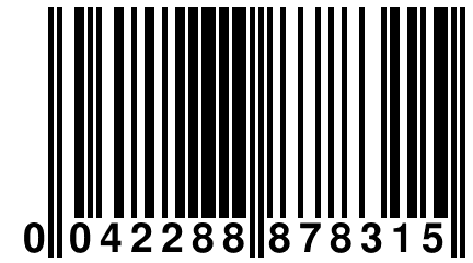 0 042288 878315