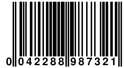 0 042288 987321