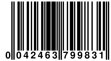 0 042463 799831