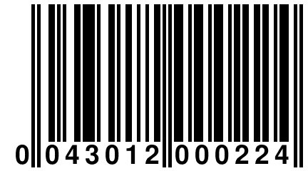 0 043012 000224