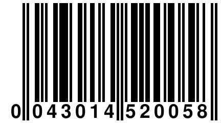 0 043014 520058