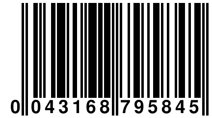 0 043168 795845