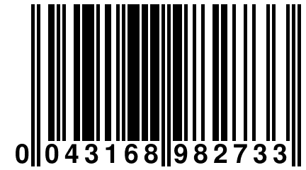 0 043168 982733