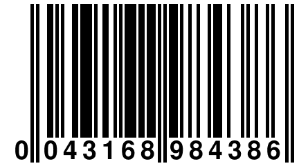 0 043168 984386