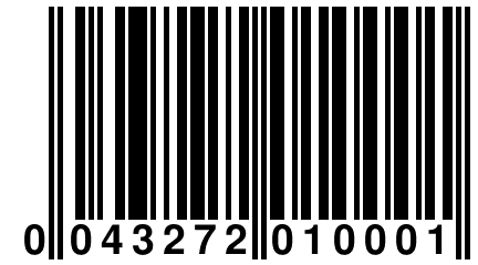 0 043272 010001