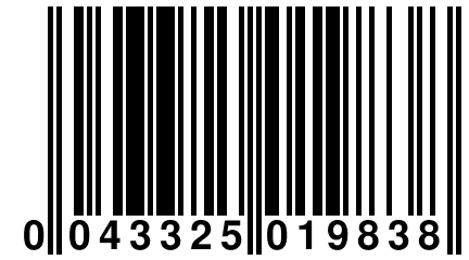 0 043325 019838