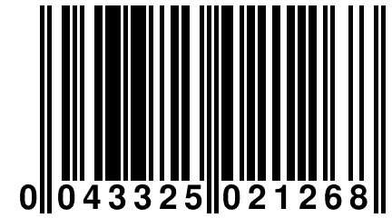 0 043325 021268