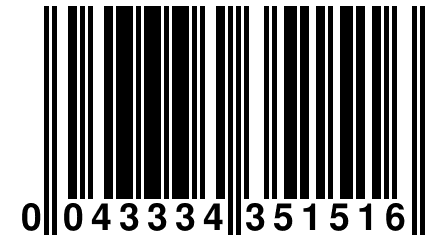 0 043334 351516