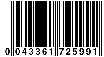 0 043361 725991