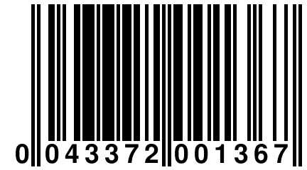 0 043372 001367