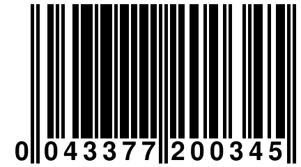 0 043377 200345