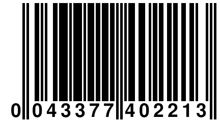 0 043377 402213