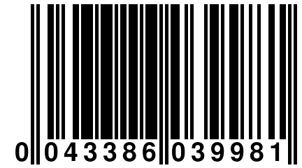 0 043386 039981