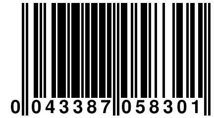 0 043387 058301