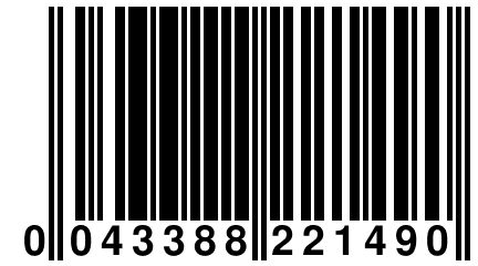 0 043388 221490