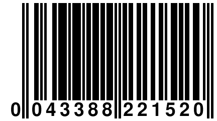 0 043388 221520