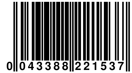 0 043388 221537