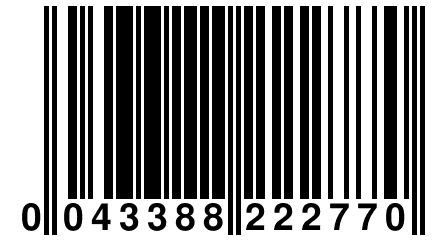 0 043388 222770