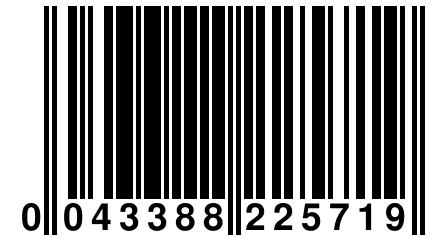 0 043388 225719