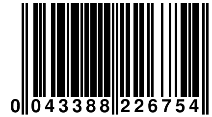 0 043388 226754