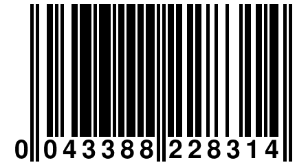 0 043388 228314