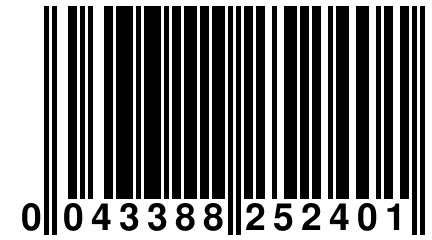 0 043388 252401