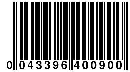 0 043396 400900