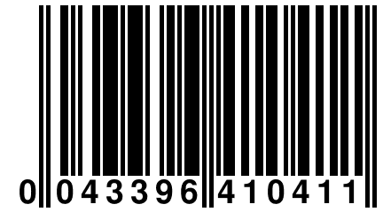 0 043396 410411