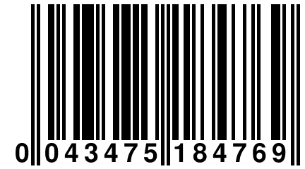 0 043475 184769