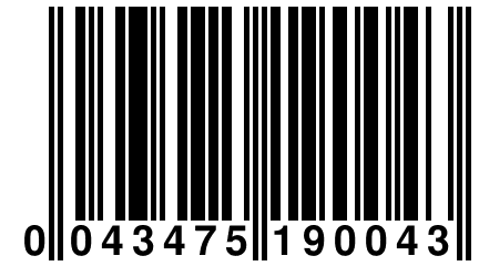 0 043475 190043