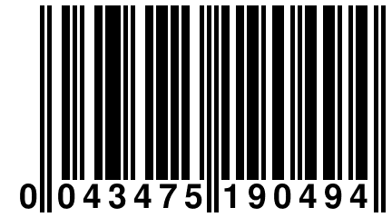 0 043475 190494