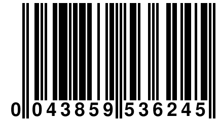 0 043859 536245