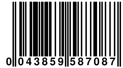 0 043859 587087