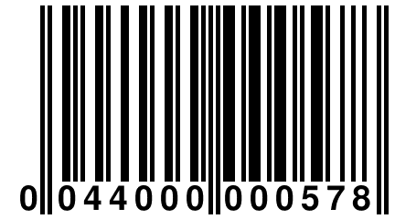 0 044000 000578