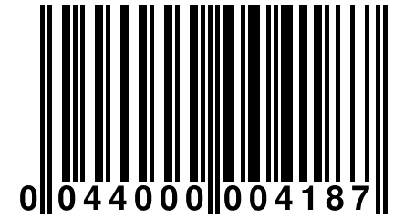 0 044000 004187