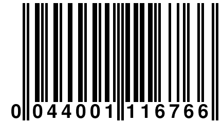 0 044001 116766