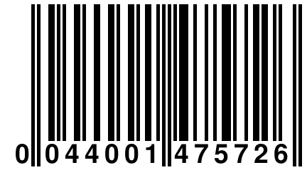 0 044001 475726