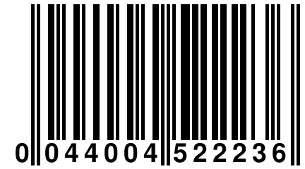 0 044004 522236