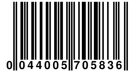 0 044005 705836