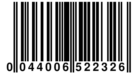 0 044006 522326