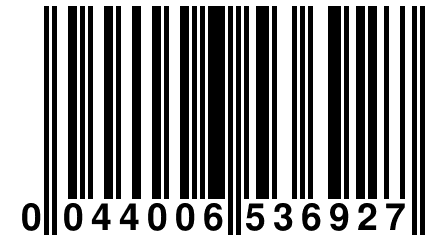 0 044006 536927