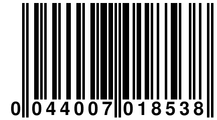 0 044007 018538