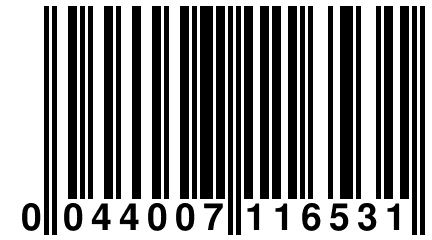 0 044007 116531