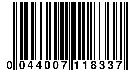 0 044007 118337