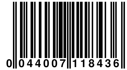 0 044007 118436