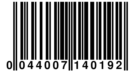 0 044007 140192